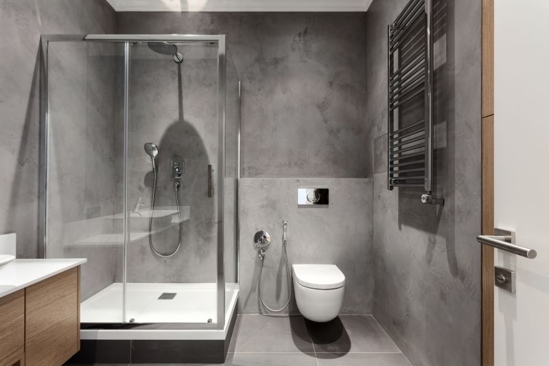 Elegant Shower with Modern Fixtures