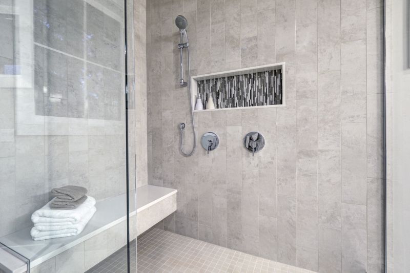 Luxury Shower with Custom Fixtures