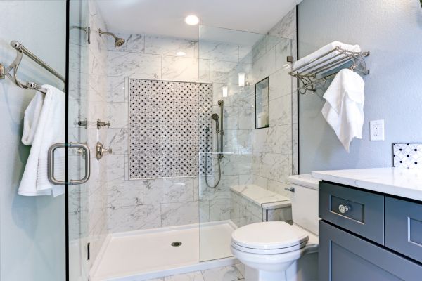 Shower Base Installation in Easton